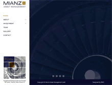 Tablet Screenshot of mianzo.co.za